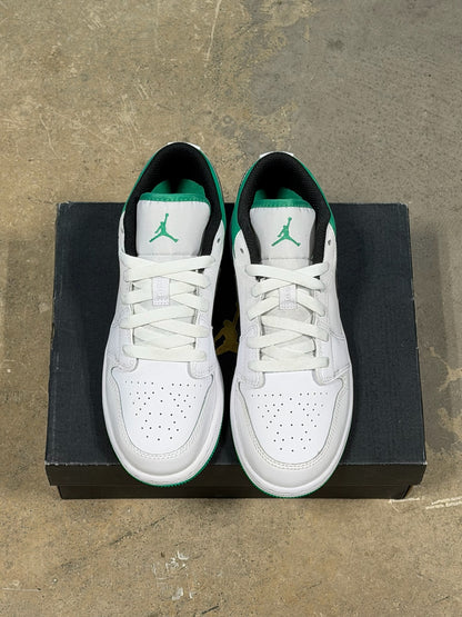(4Y) Jordan 1 Low Lucky Green
