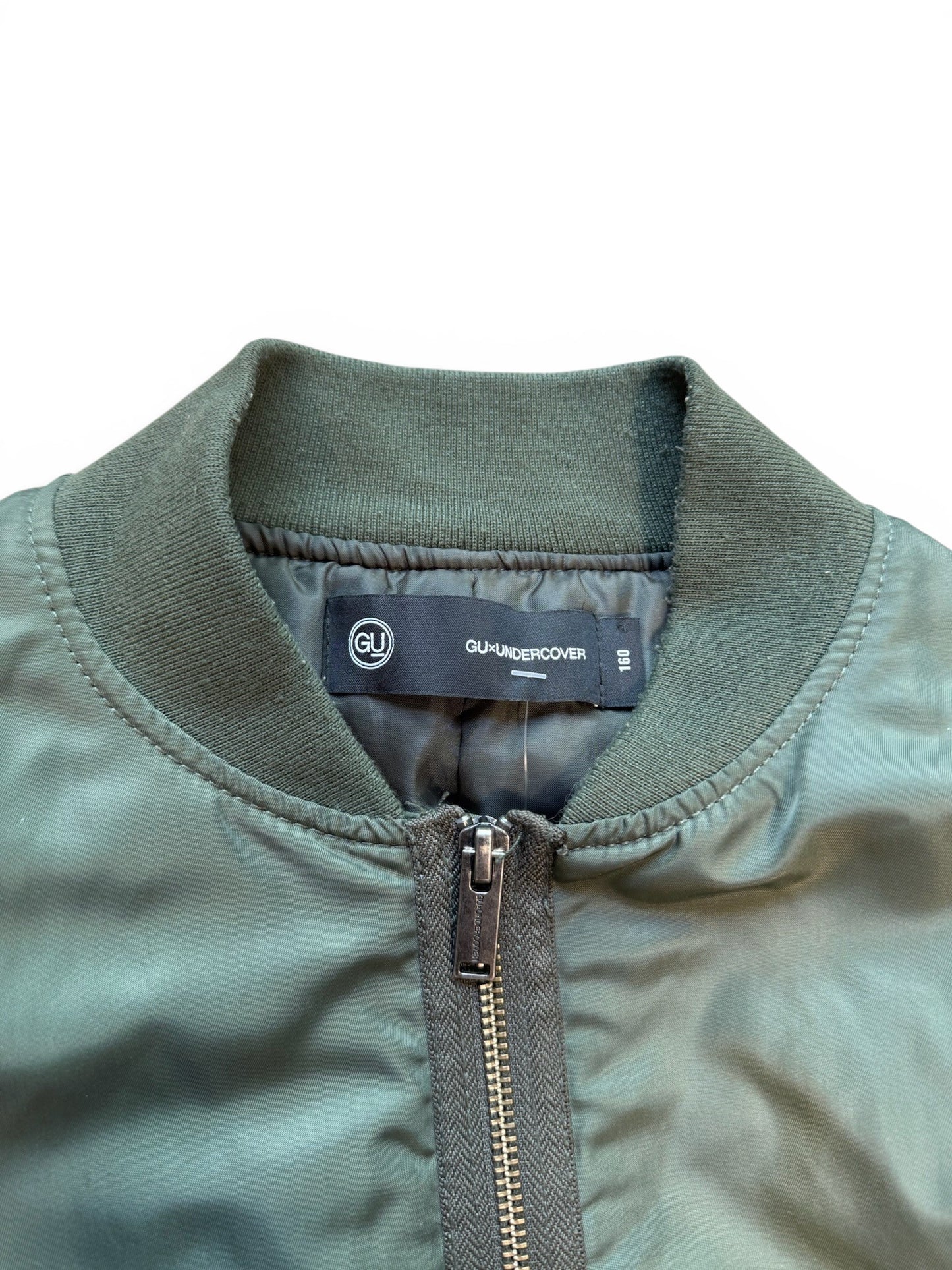 (S) GU x Undercover Green Bomber Jacket