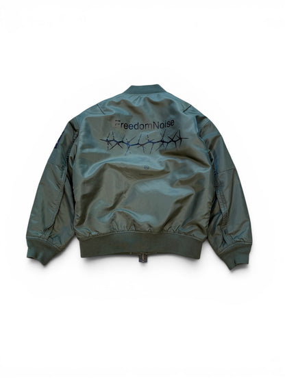 (S) GU x Undercover Green Bomber Jacket