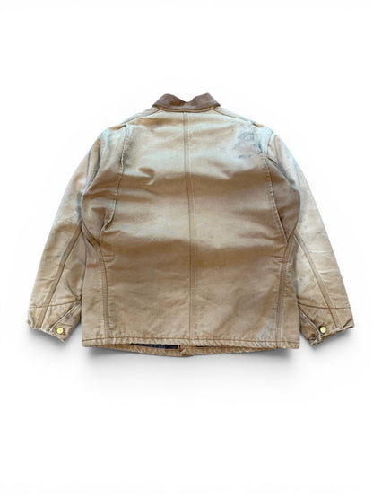 (XL) Vintage 90s Carhartt Chore Jacket Tan