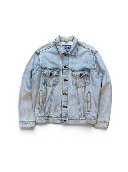 (L) Vintage 90s Hard Rock Cafe Montreal Denim Jacket