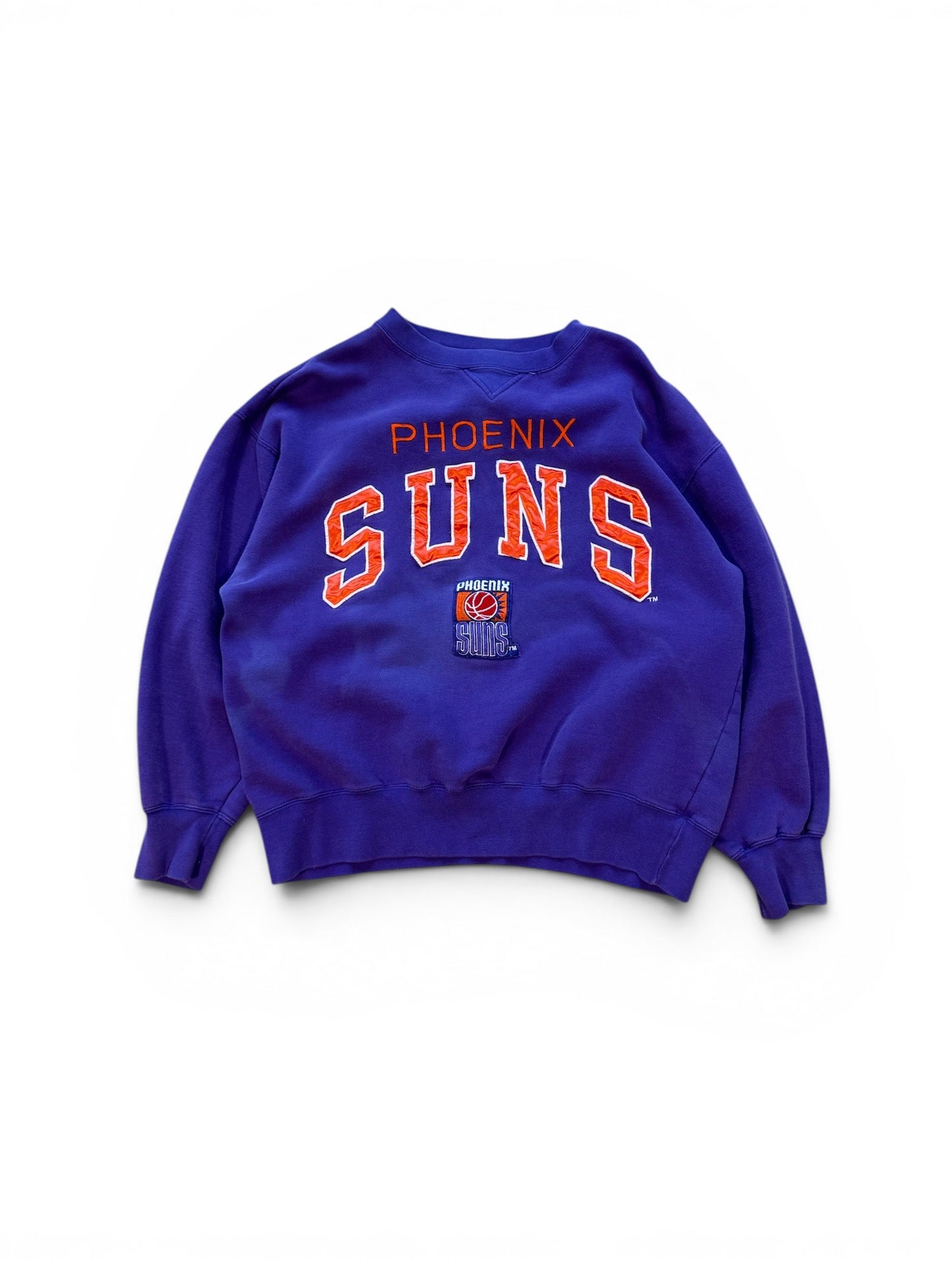(L) Vintage 90s Pheonix Suns Logo Athletic Crewneck
