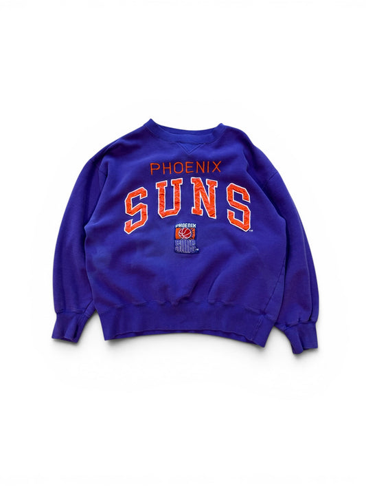 (L) Vintage 90s Pheonix Suns Logo Athletic Crewneck