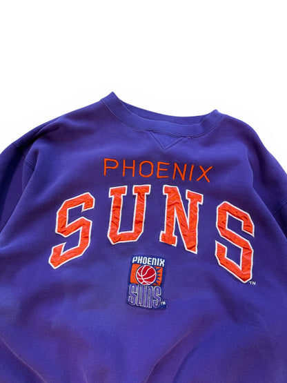 (L) Vintage 90s Pheonix Suns Logo Athletic Crewneck