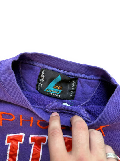 (L) Vintage 90s Pheonix Suns Logo Athletic Crewneck