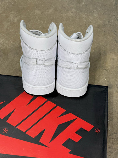 (10.5) Jordan 1 High White Perforated
