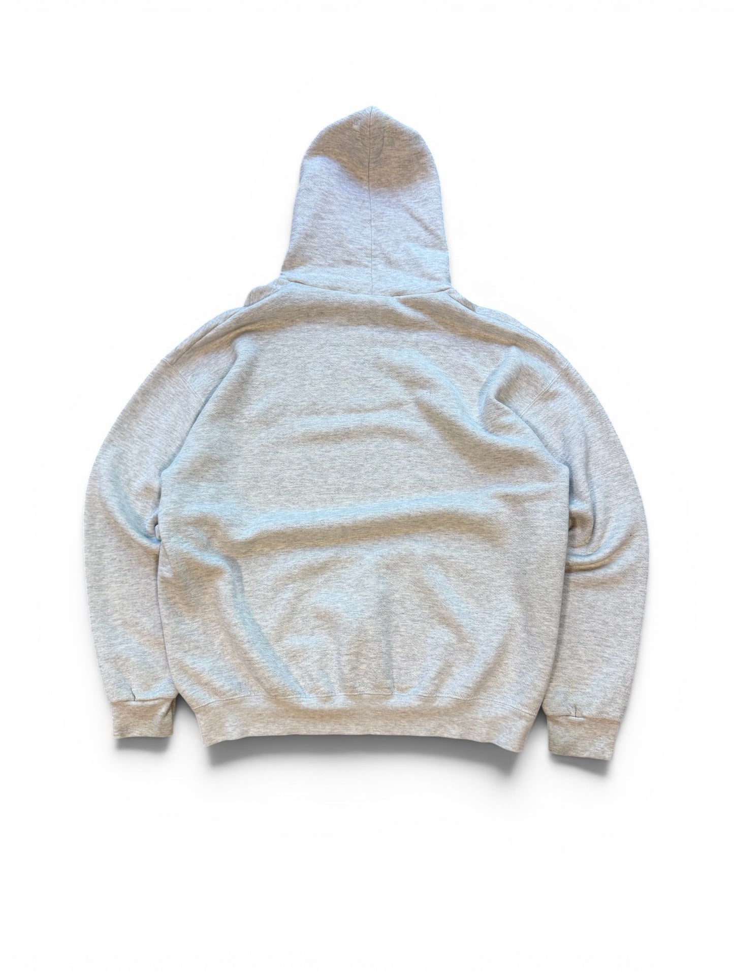(XL) Vintage 90s Whale Coastal Studies Hoodie Grey