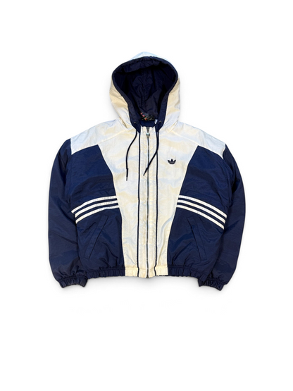 (M) Vintage 90s Adidas Big Logo Puffer Jacket