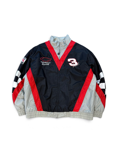 (XL) Vintage 90s Dale Earnhardt NASCAR Nutmeg Puffer Jacket