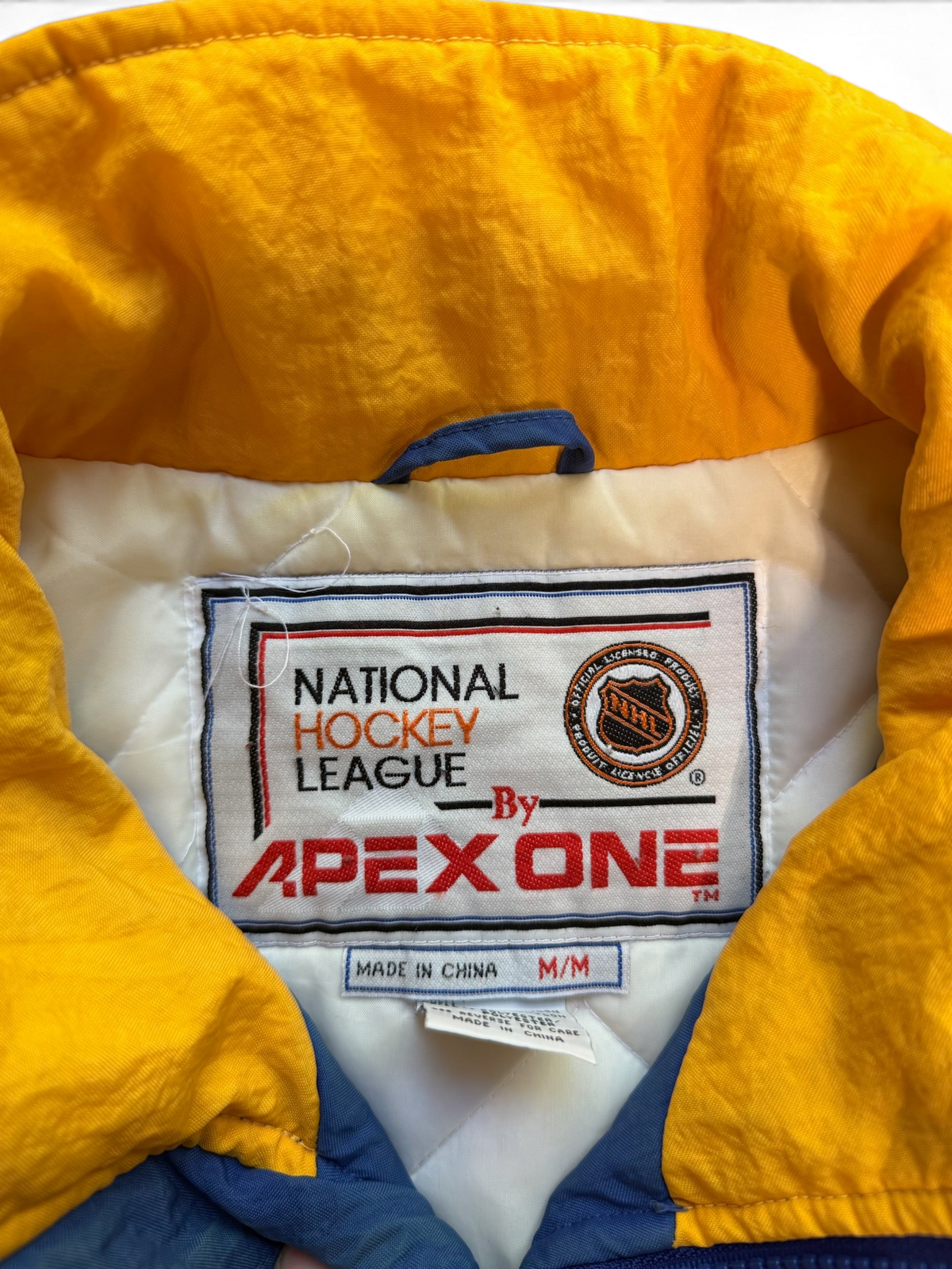 (M) Vintage 90s Buffalo Sabres NHL Apex One Jacket