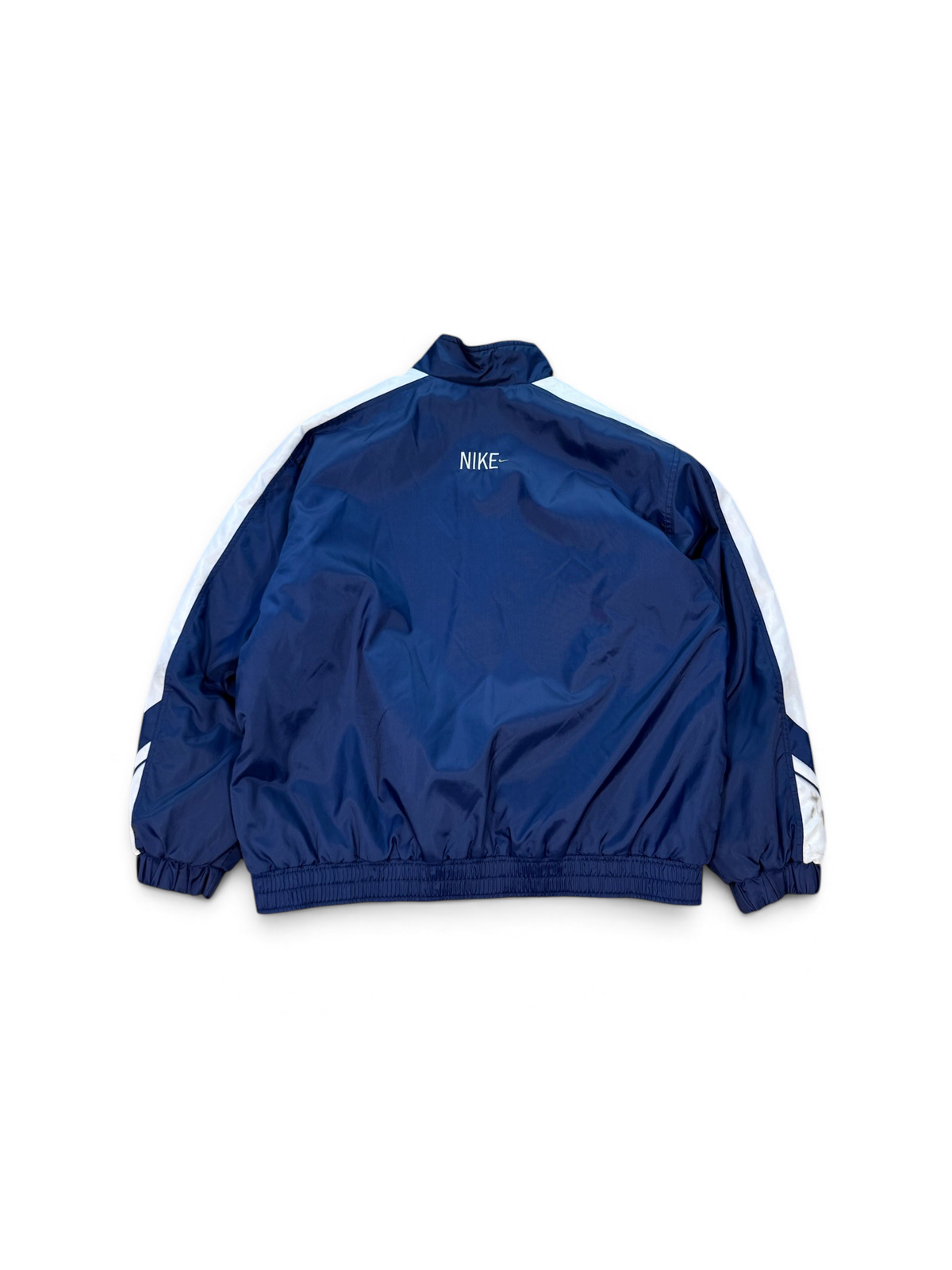 (XL) Vintage 90s Nike Navy Puffer Jacket
