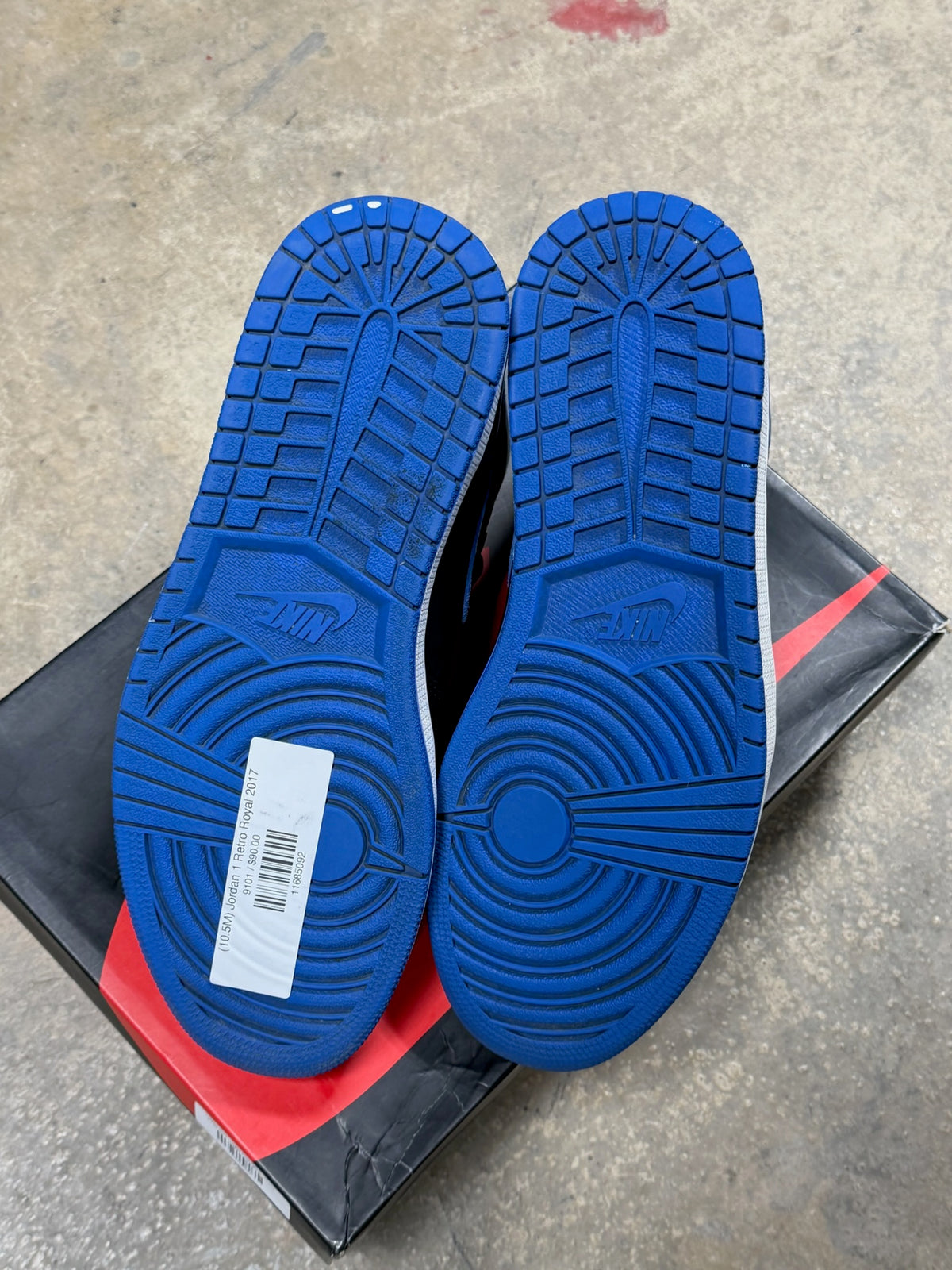 (10.5M) Jordan 1 Retro Royal 2017