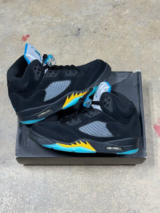 (9M) Jordan 5 Retro Aqua