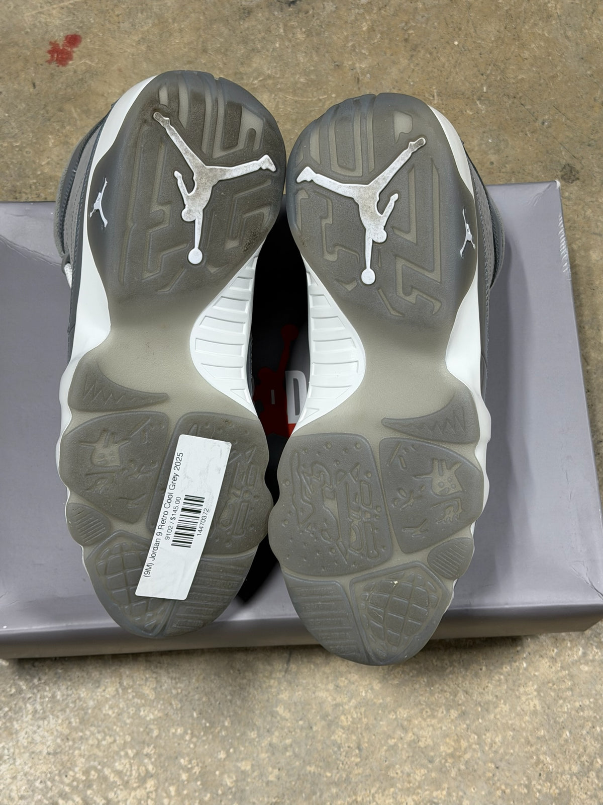 (9M) Jordan 9 Retro Cool Grey 2025