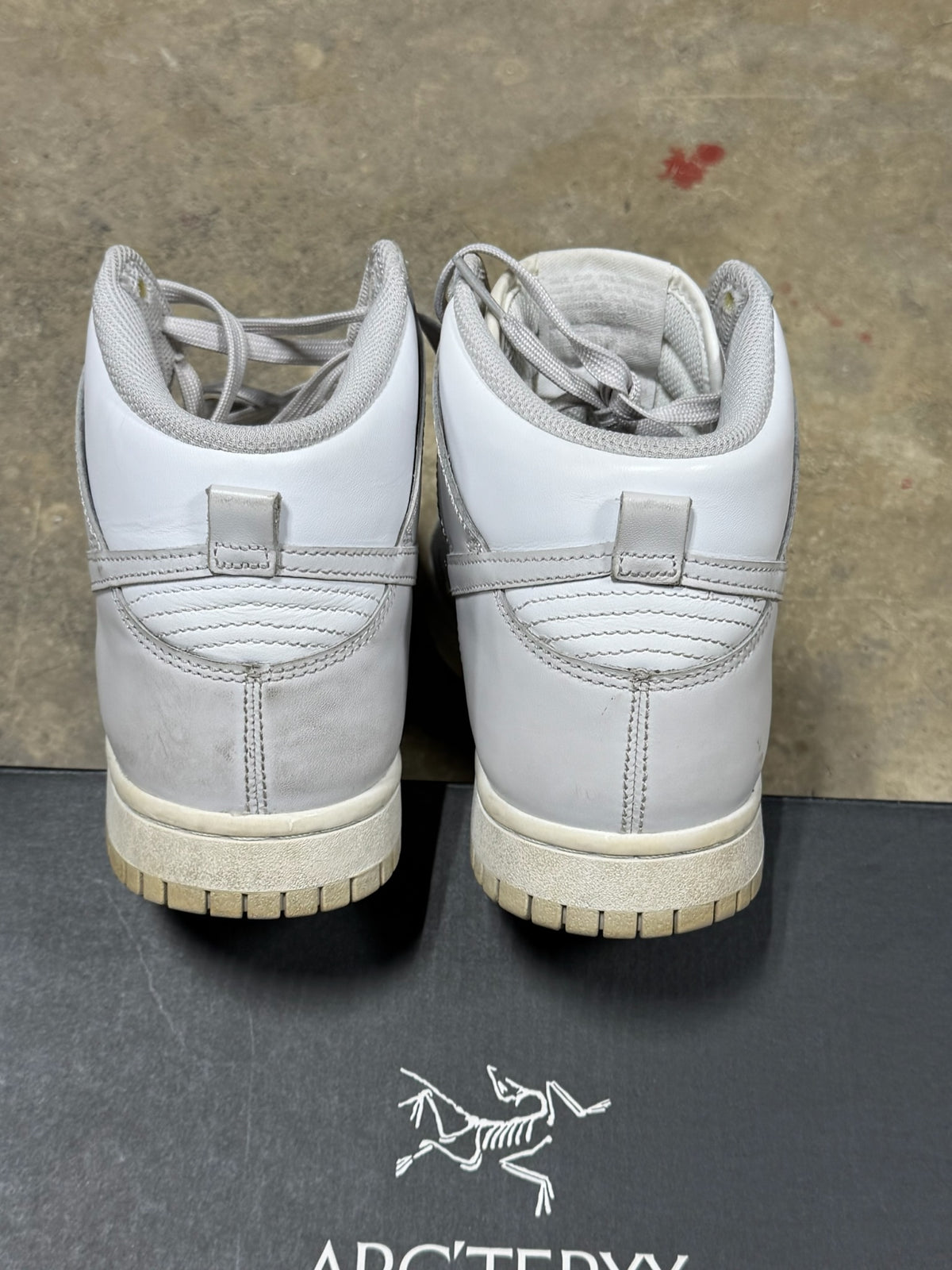 (8.5) Nike Dunk High Vast Grey