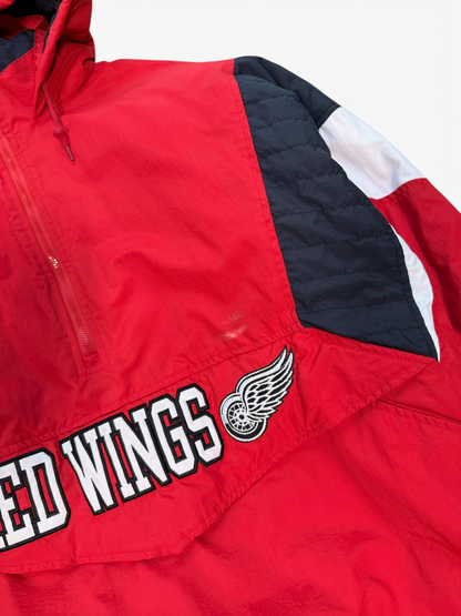 (M) Detroit Red Wings NHL Hooded Jacket