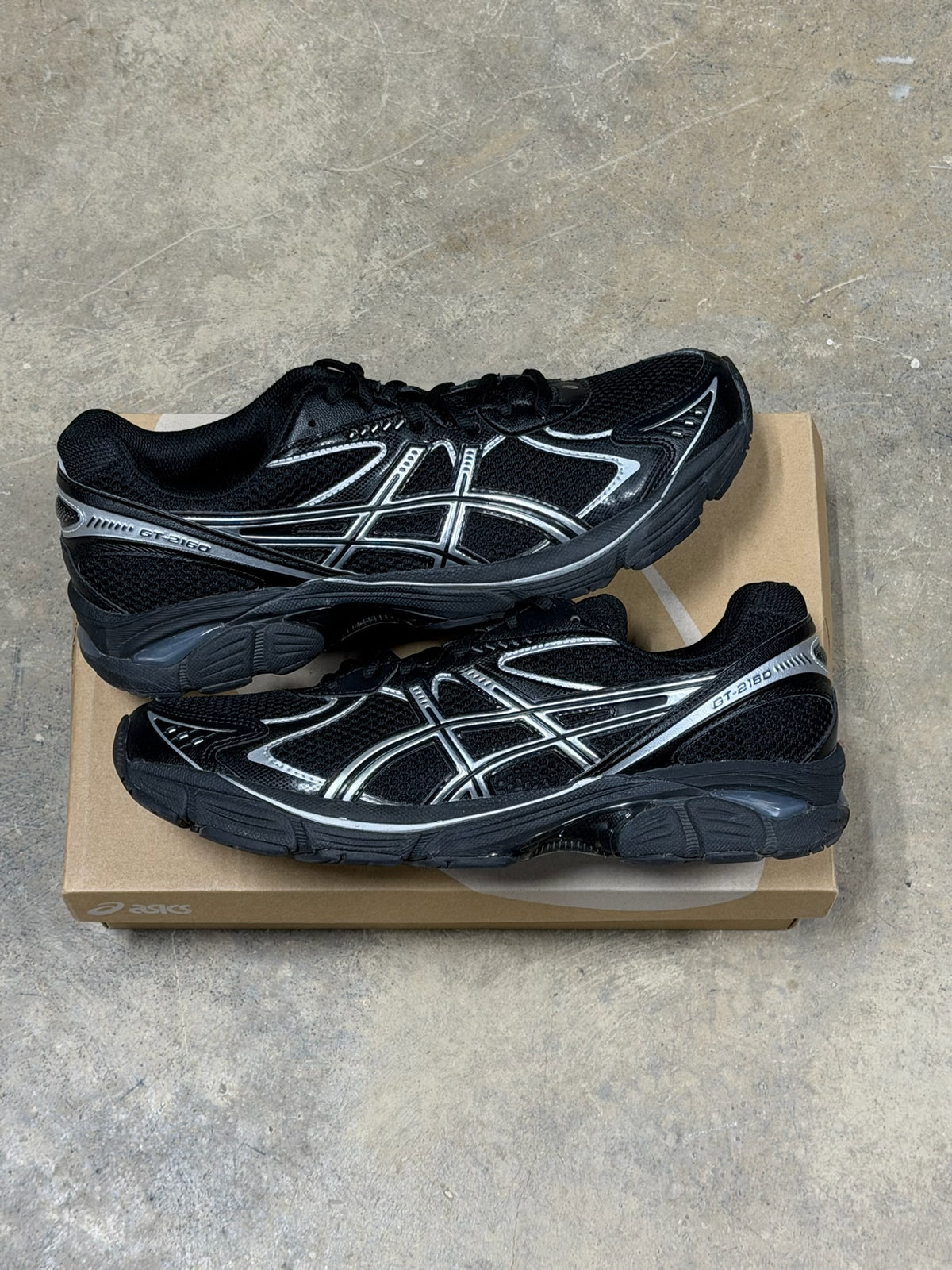 (10.5) Asics Gt 2160 Black