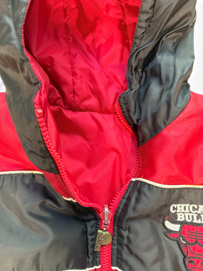 (M) Vintage 90s Chicago Bulls Hooded Pro Player Jacket