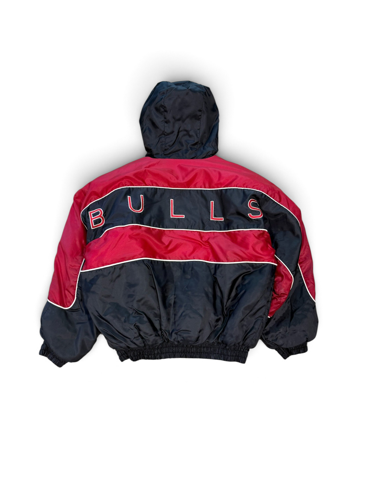 (M) Vintage 90s Chicago Bulls Hooded Pro Player Jacket