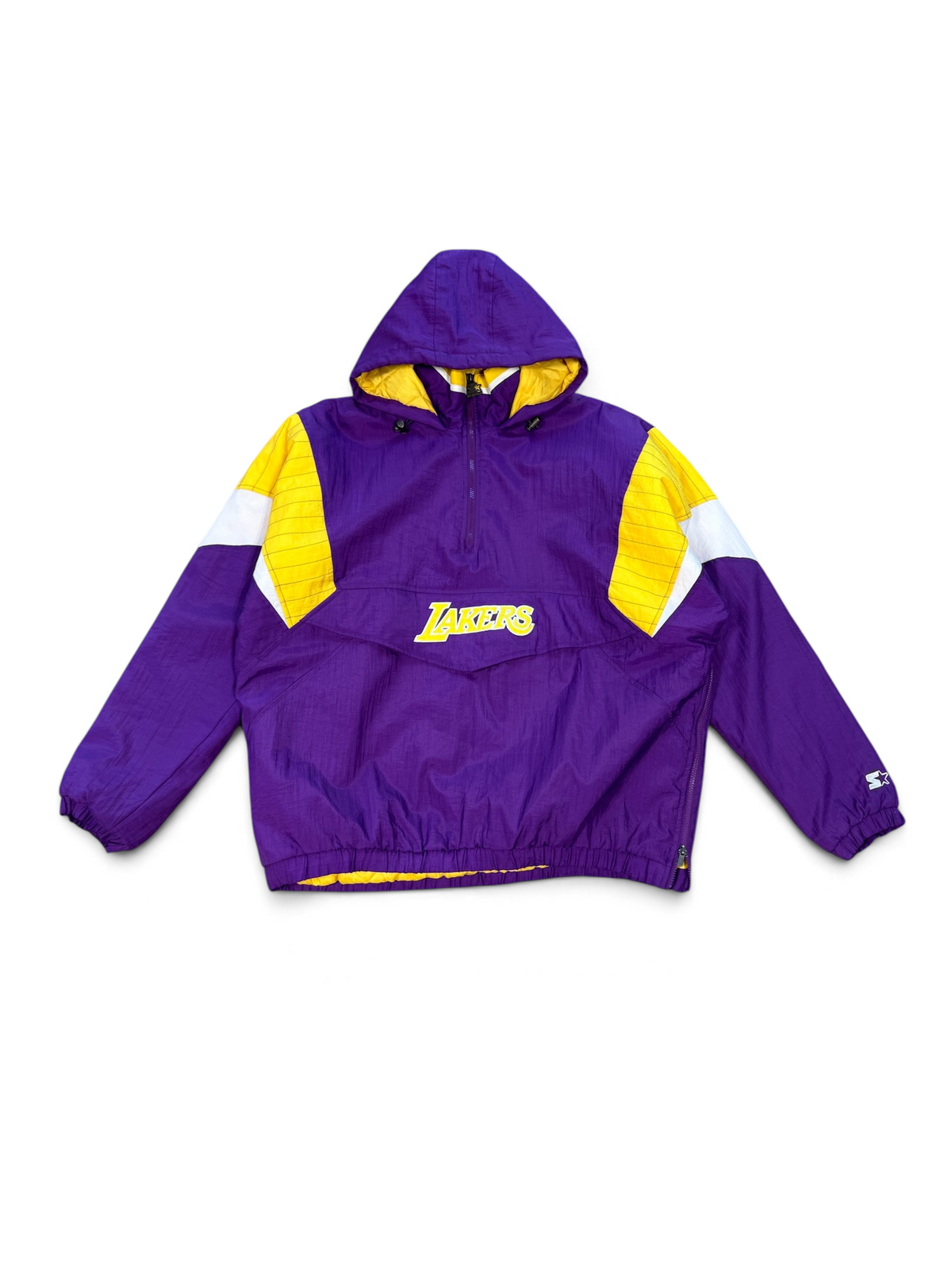 (XXL) Vintage Los Angeles Lakers Hooded Starter Jacket