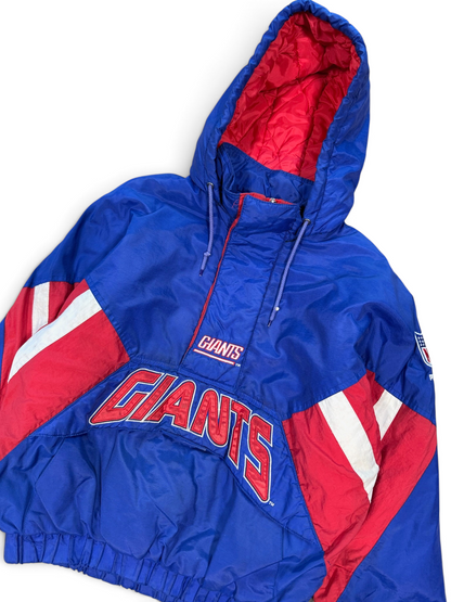 (M) Vintage 90s New York Giants Hooded Starter Jacket