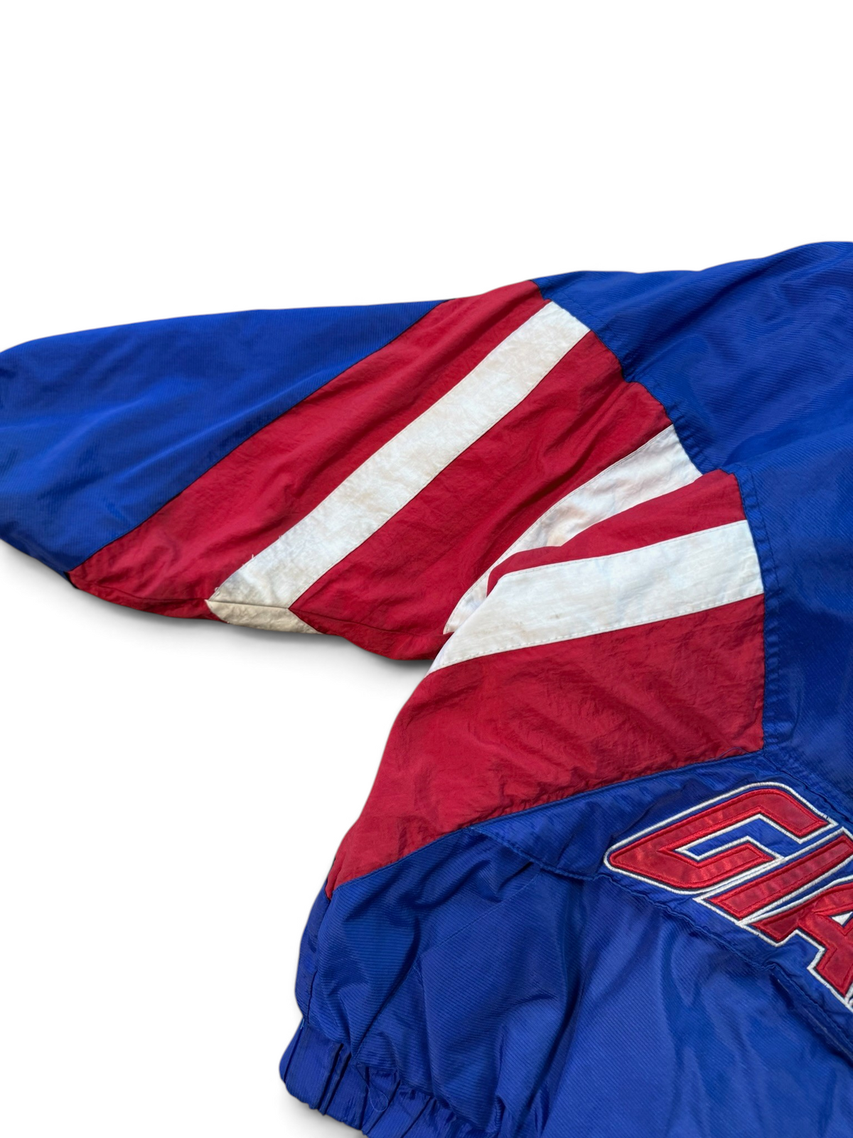 (M) Vintage 90s New York Giants Hooded Starter Jacket