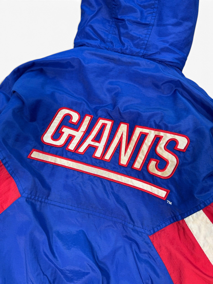 (M) Vintage 90s New York Giants Hooded Starter Jacket