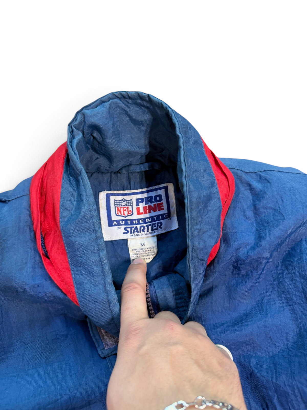 (M) Vintage 90s New England Patriots Starter Jacket