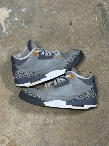 (8.5) Jordan 3 Cool Grey