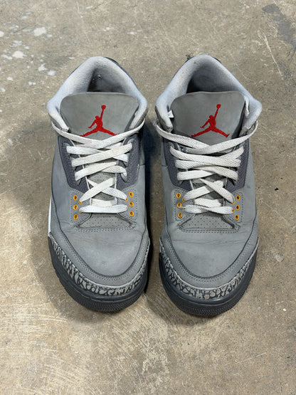 (8.5) Jordan 3 Cool Grey