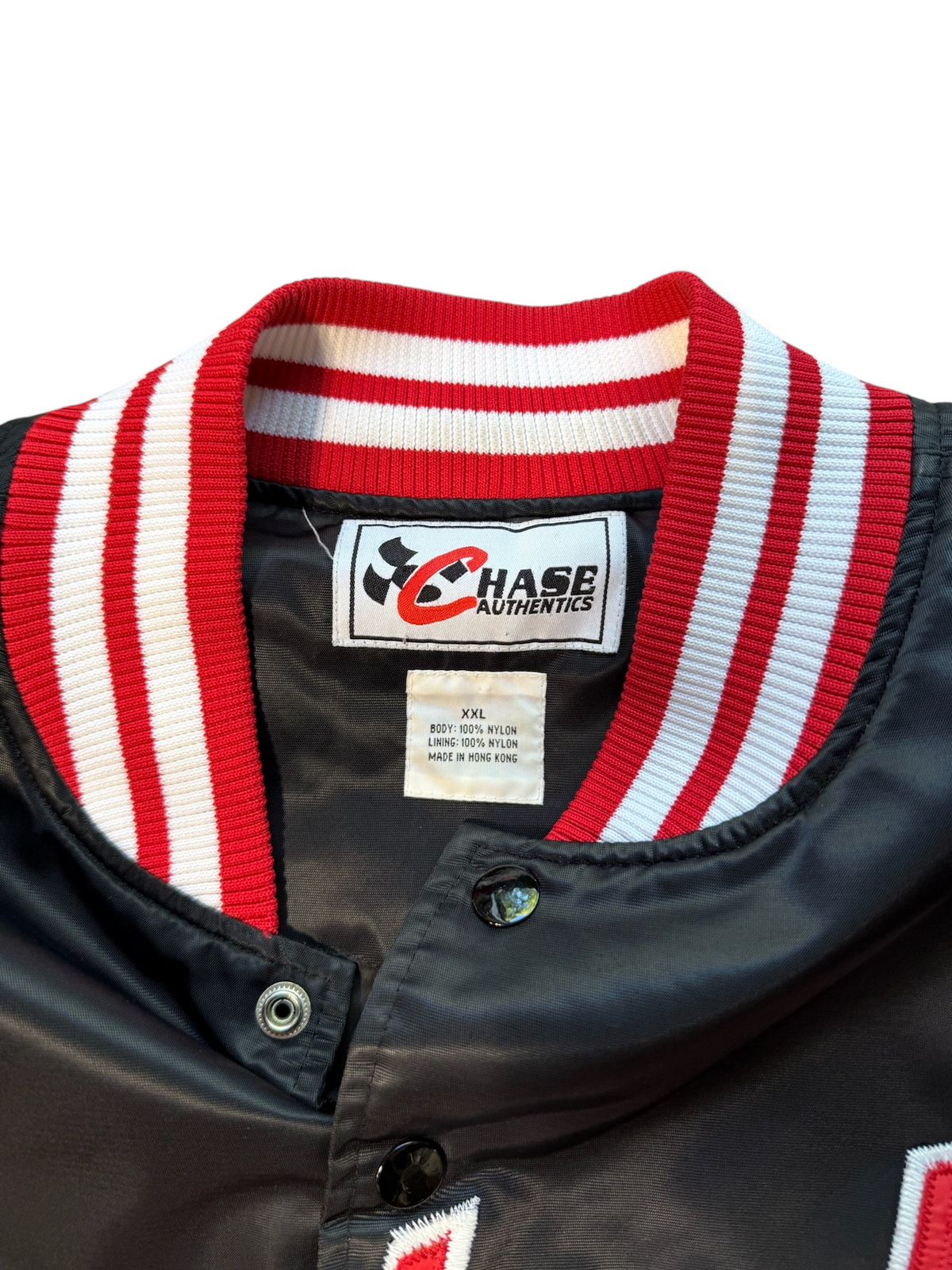 (XXL) Vintage Dale Earnhardt Chase Satin Bomber Jacket