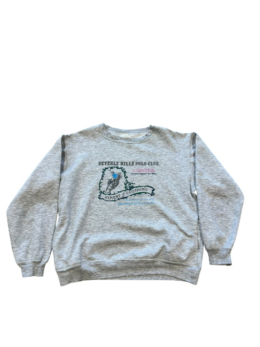 (M) 90s Beverly Hills Polo Club Crewneck
