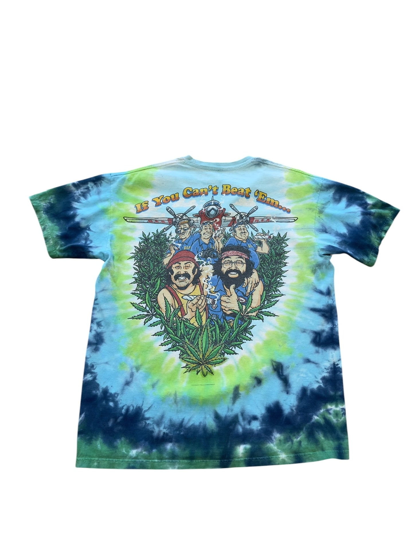 (L) Cheech & Chong Tie-Dye Tshirt