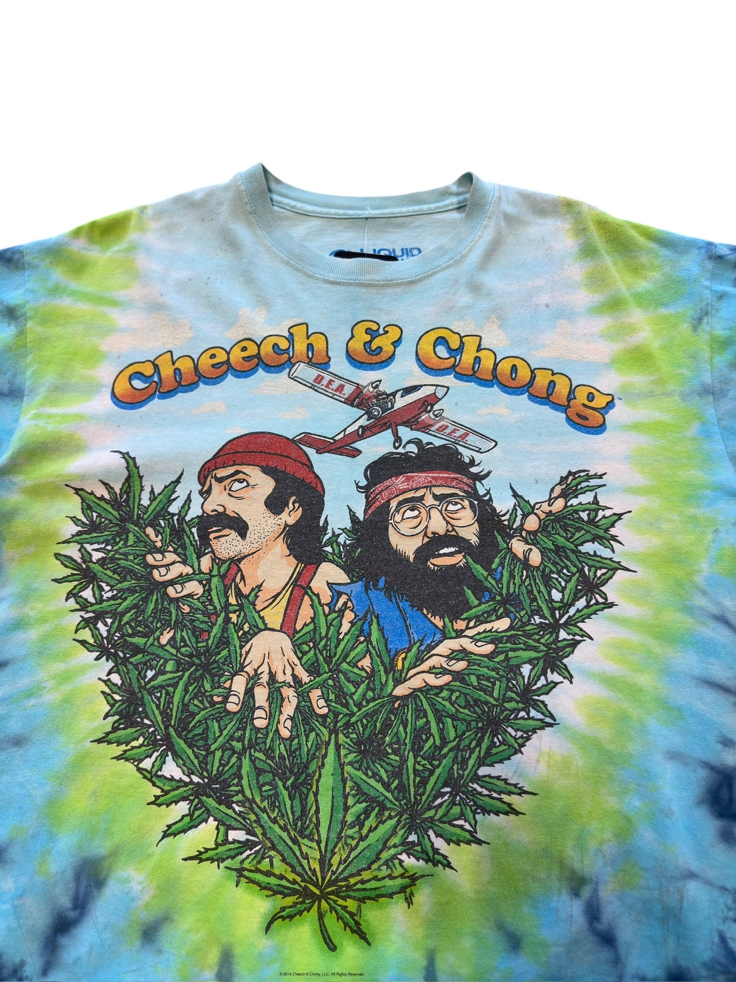 (L) Cheech & Chong Tie-Dye Tshirt