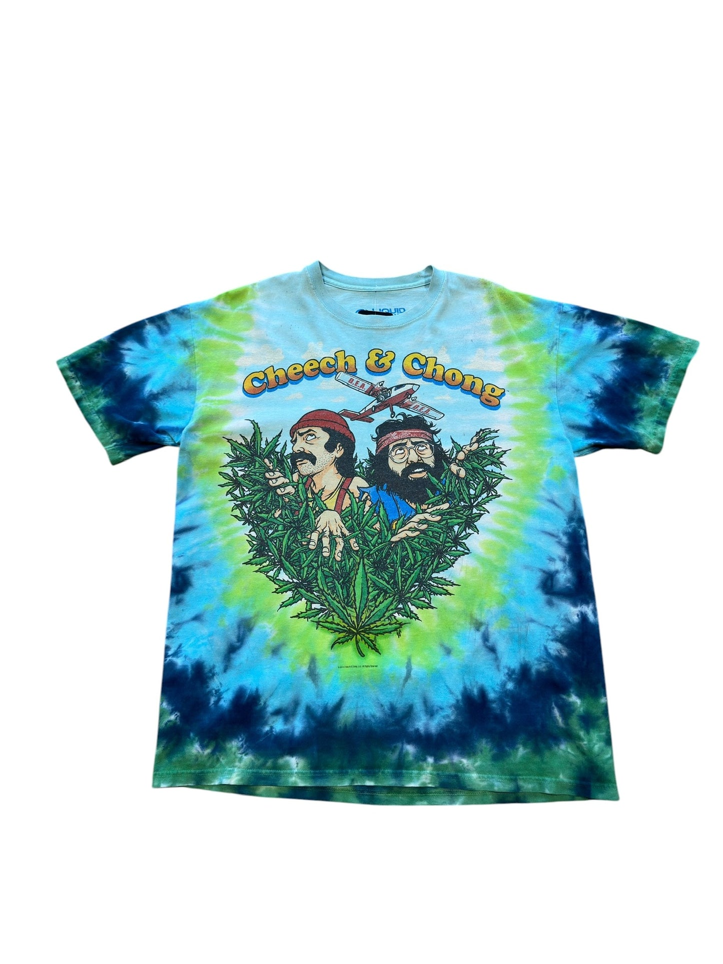 (L) Cheech & Chong Tie-Dye Tshirt