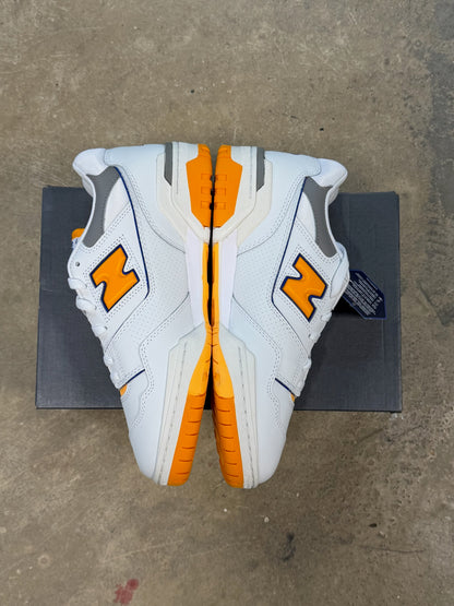 New Balance 550 White Vibrant Orange