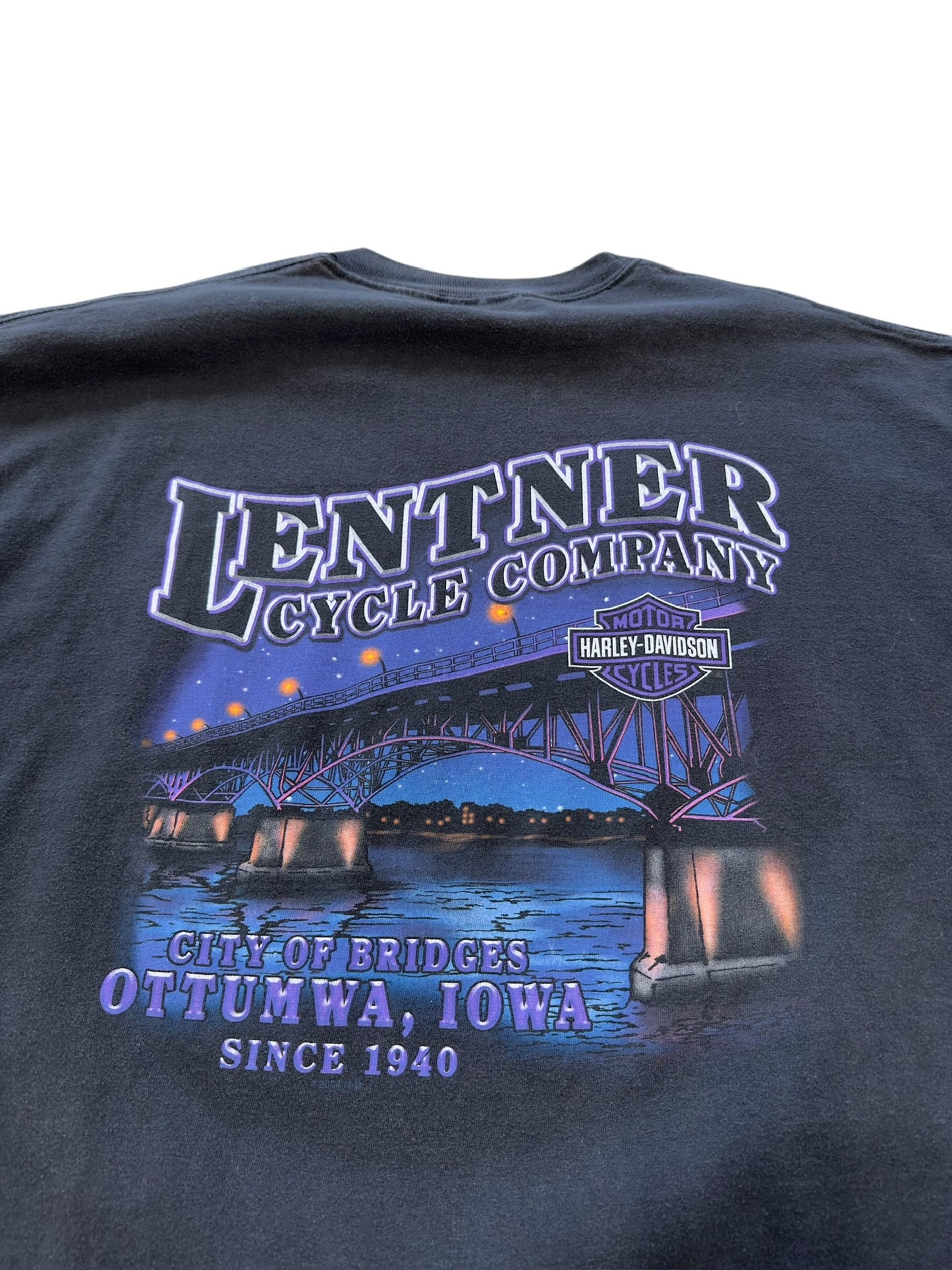 (XXL) 06" Harley Davidson Ottumwa Iowa T-Shirt