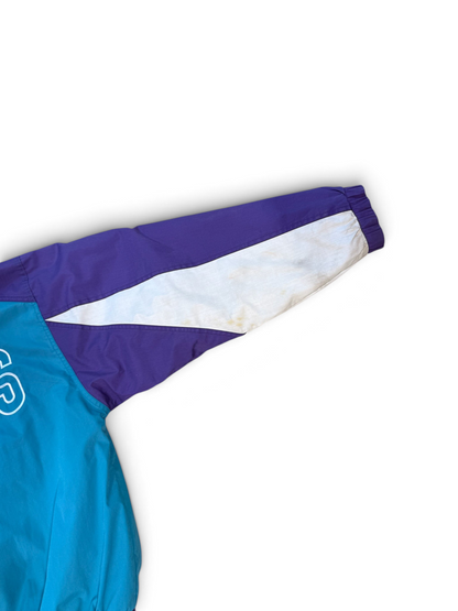 (M) Vintage 90s Charlotte Hornets Hooded Pro Player Jacket