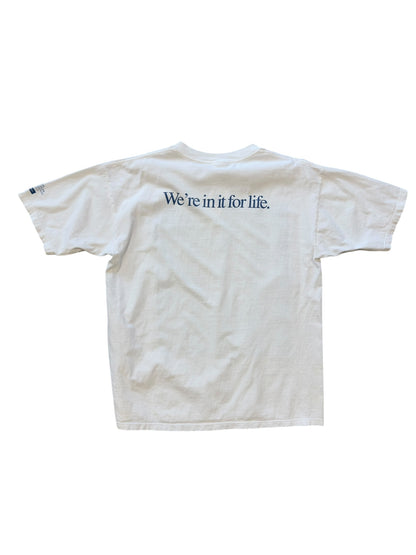 (XL) 00s Wildlife Conservation Society Zebra Graphic T-Shirt