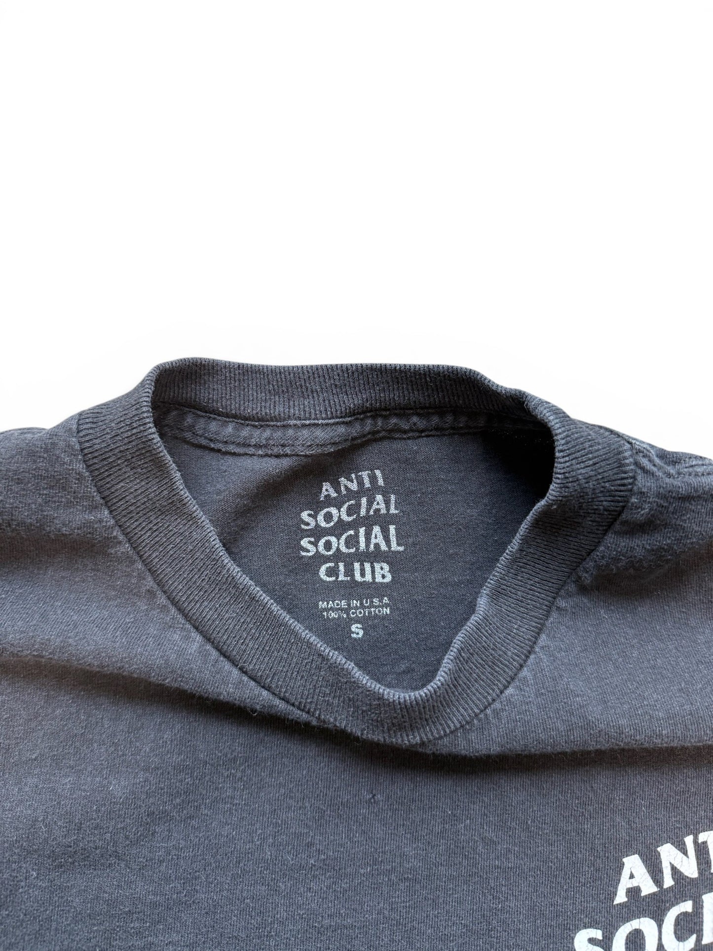 (S) Anti Social Social Club Black Tee