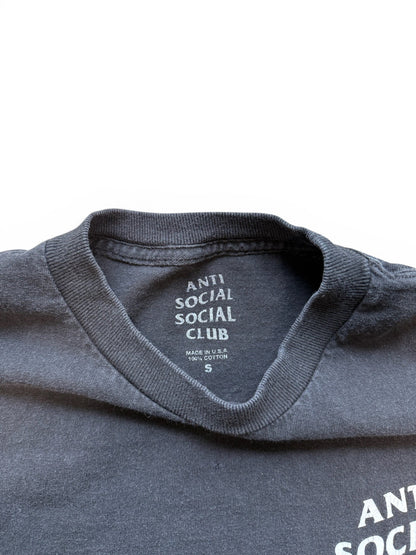 (S) Anti Social Social Club Black Tee