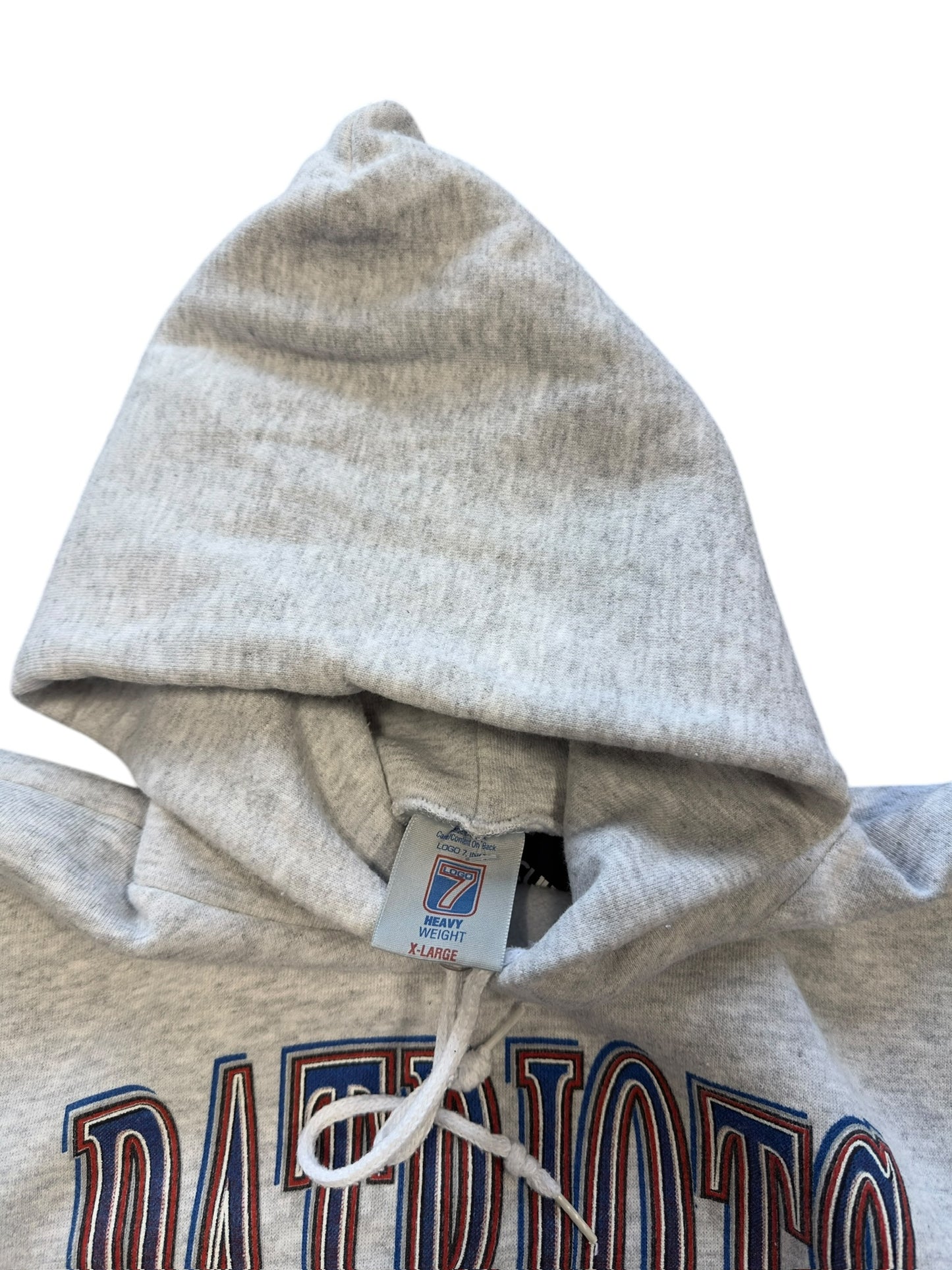 (XL) 94" New England Patriots Logo 7 Hoodie