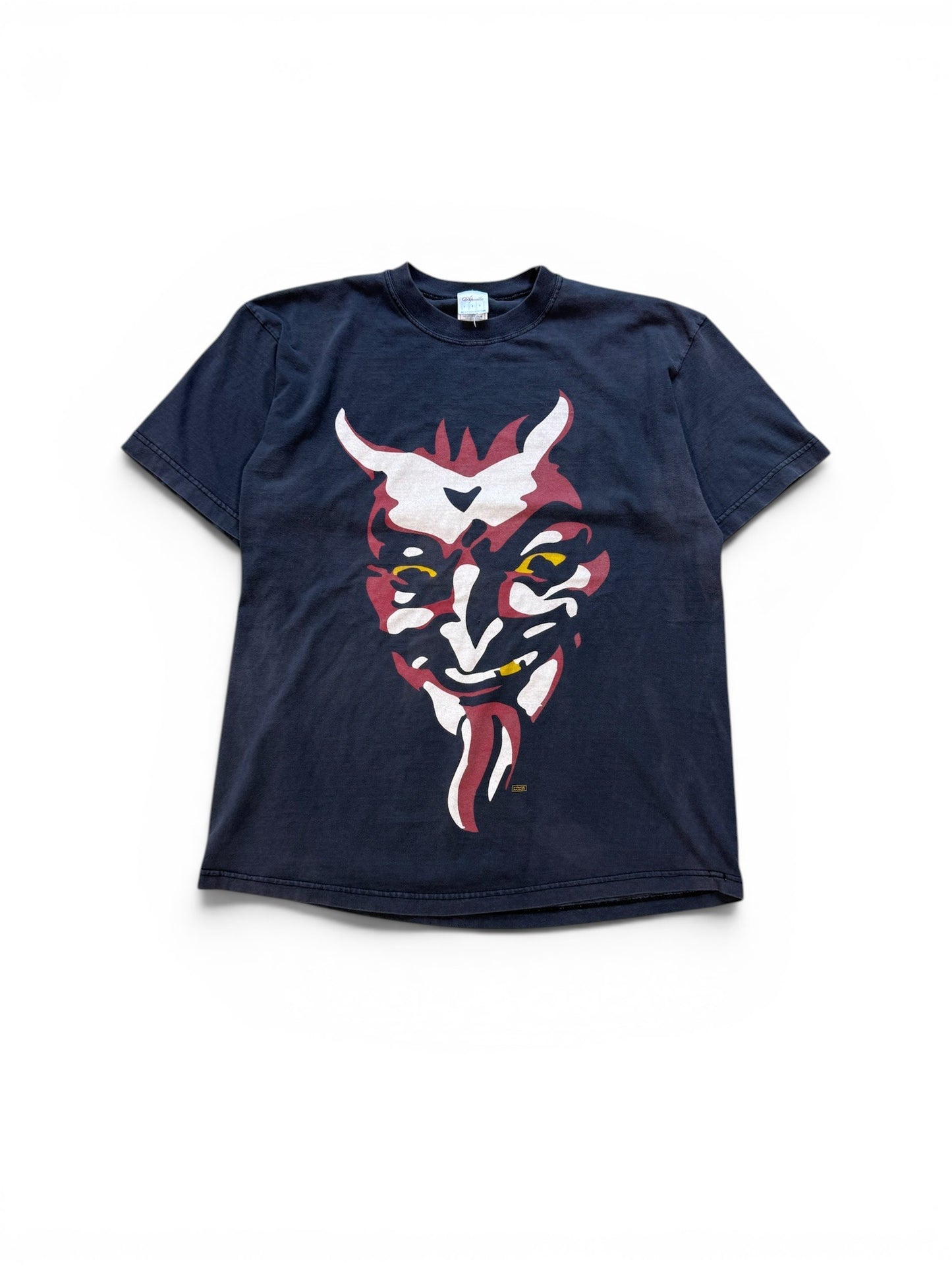 (XL) Vintage 90s Devil Graphic Nice Man Tee
