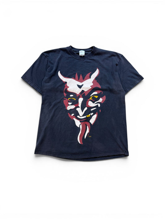 (XL) Vintage 90s Devil Graphic Nice Man Tee