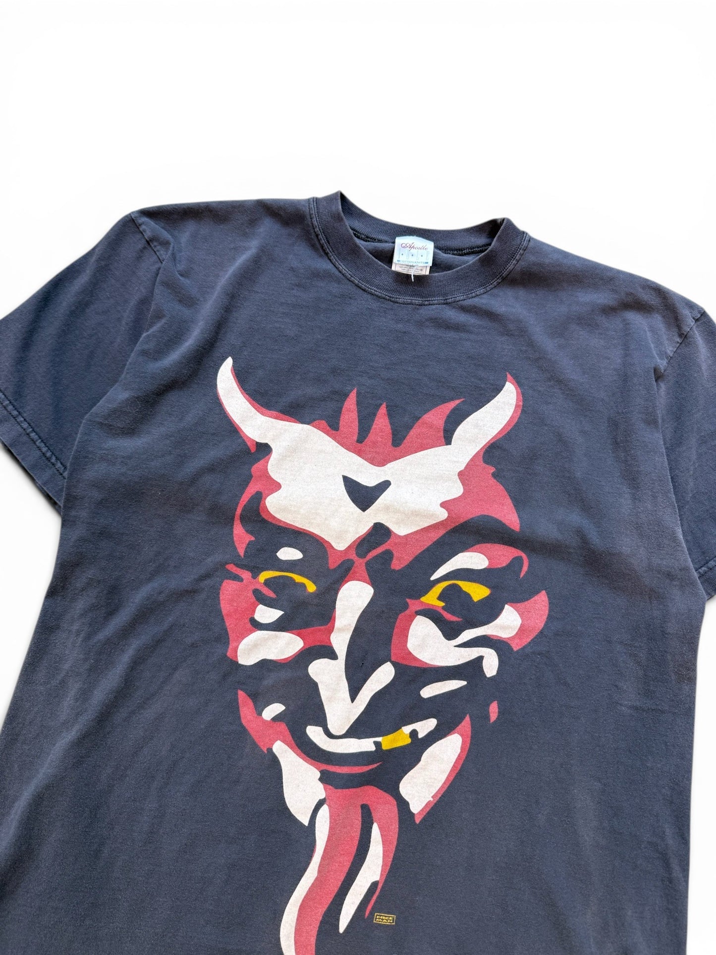 (XL) Vintage 90s Devil Graphic Nice Man Tee