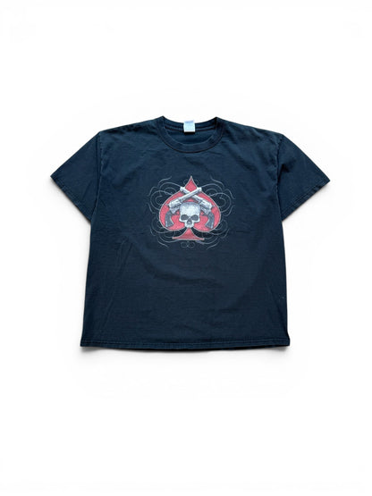 (XL) Vintage 04 Spade Revolver Graphic Tee