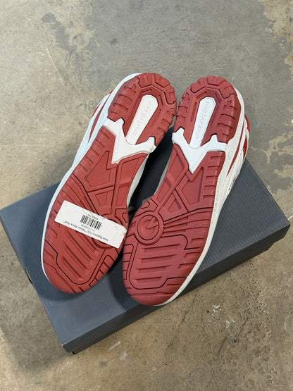 (9.5) New Balance 550 White Red