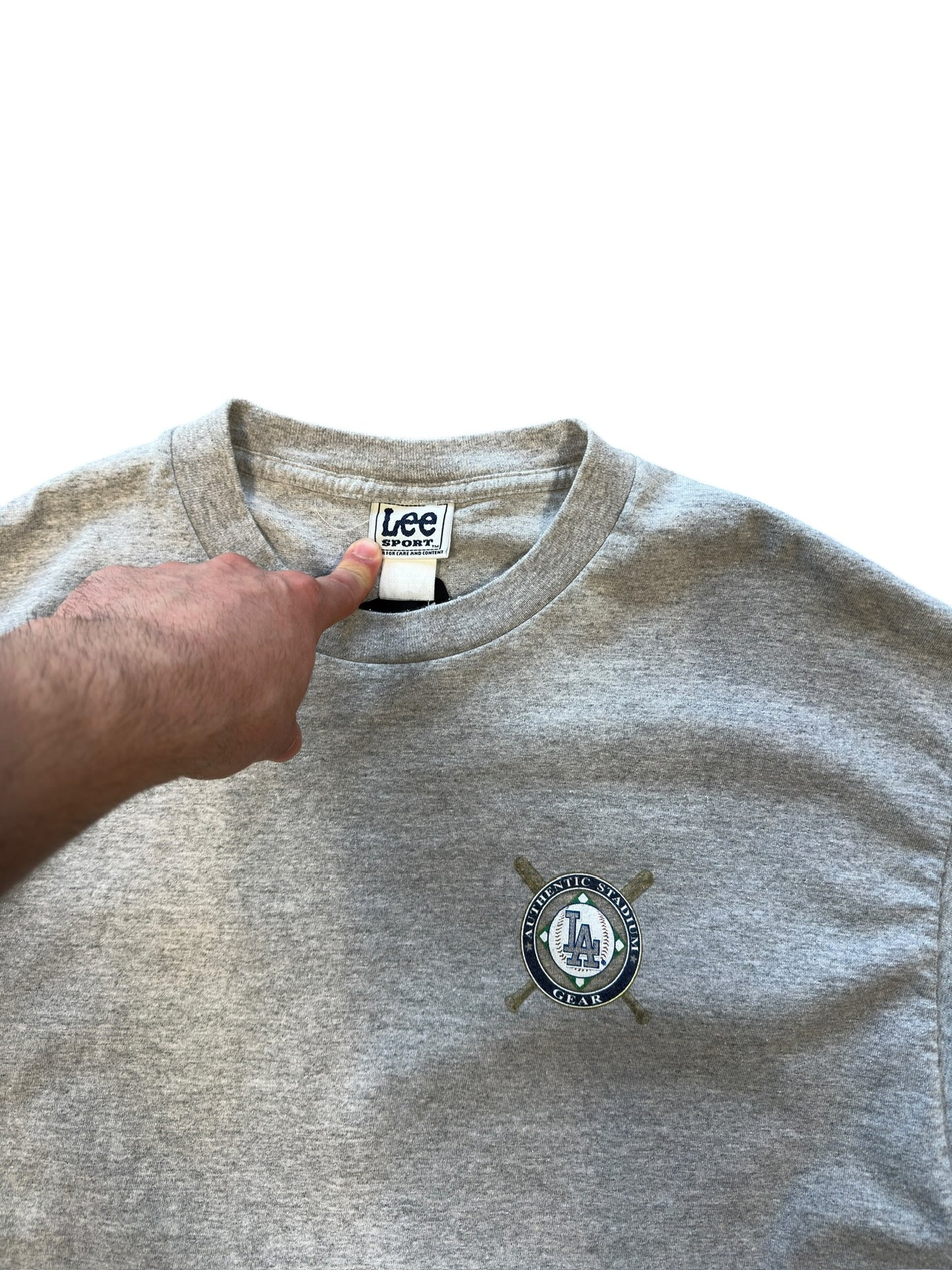 (XL) 03" LA Dodger Stadium Gray T-Shirt
