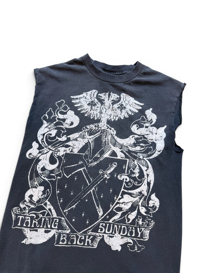 (S) Vintages 00s Taking Back Sunday Band Cutoff Shirt