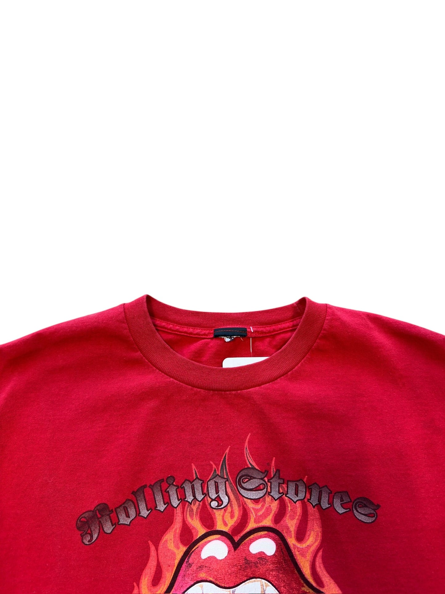 (L) Vintage 2005 Rolling Stones Flamming Lips T-Shirt